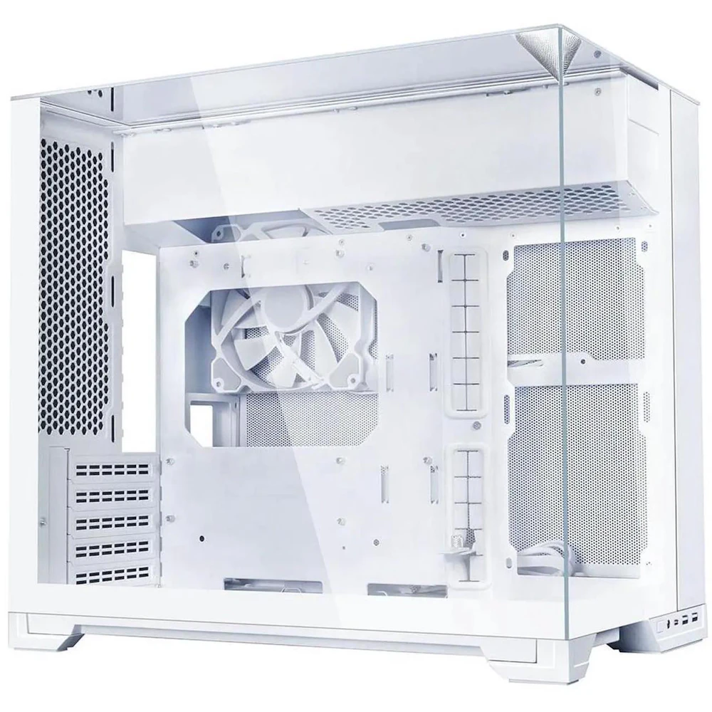 Lian Li O11 Vision-M Micro Tower Case (White)