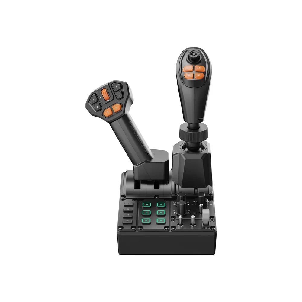 A large main feature product image of MOZA FCS Farming Control System