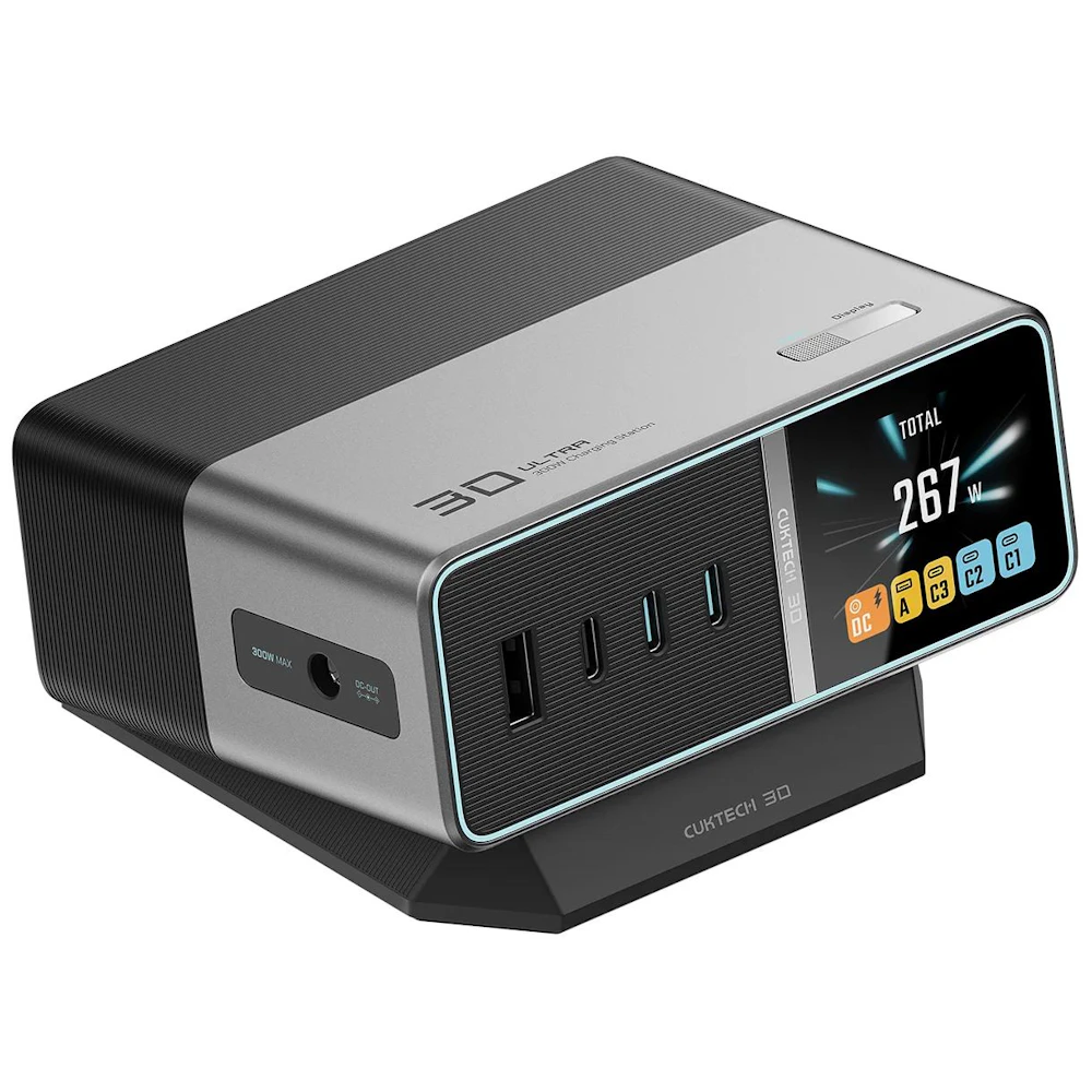 Cuktech 30 Ultra Display 300W Charging Station
