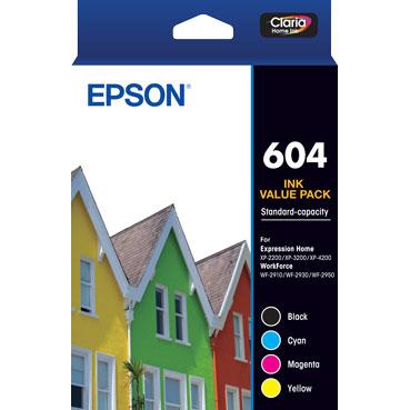 A large main feature product image of Epson 604 Standard Multipack