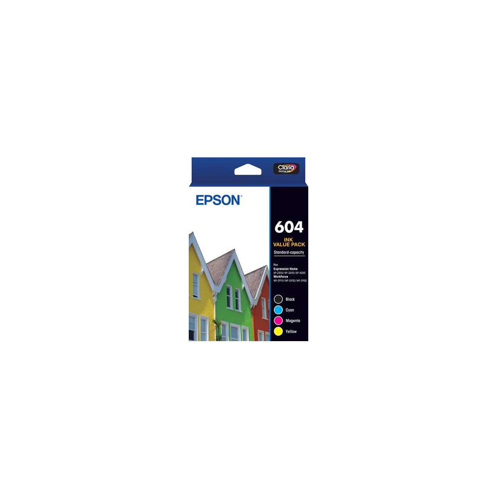 A large main feature product image of Epson 604 Standard Multipack