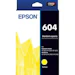 A product image of Epson 604 Yellow Ink Cartridge