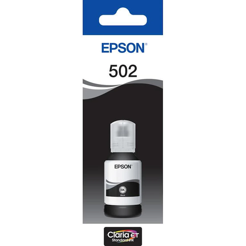 Epson T502 Black EcoTank Bottle