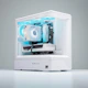 A small tile product image of PLE Mint RTX 5070 Prebuilt Ready To Go Gaming PC
