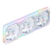 A product image of Jonsbo XA-360 ARGB 360mm PWM Reverse Blade Triple Block Fan (White)