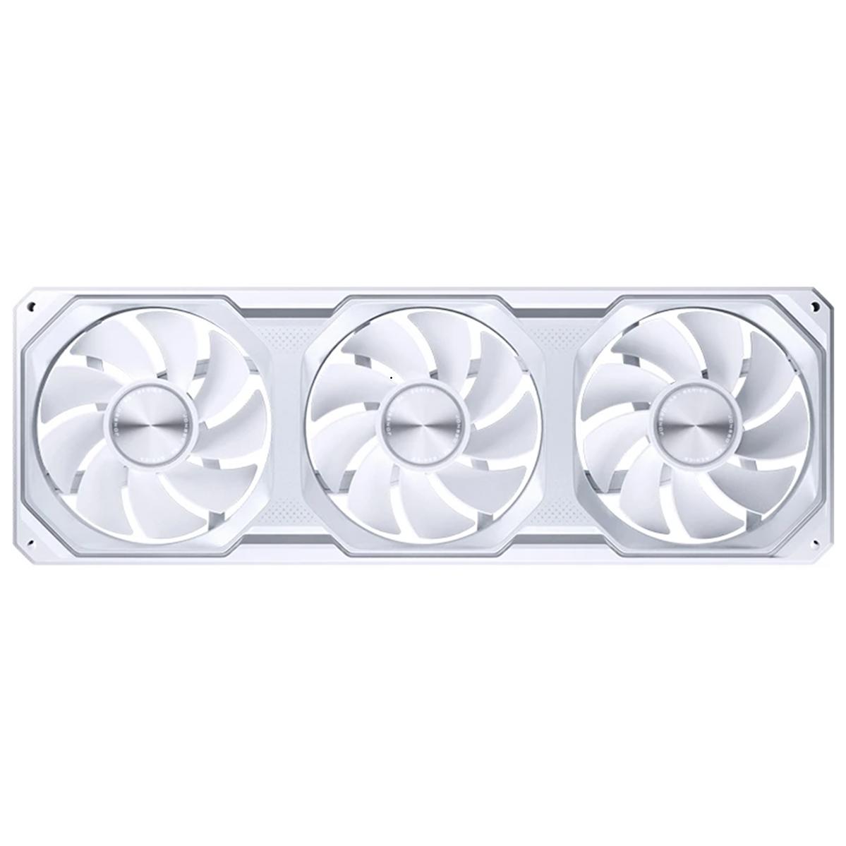 A large main feature product image of Jonsbo XA-360 ARGB 360mm PWM Reverse Blade Triple Block Fan (White)