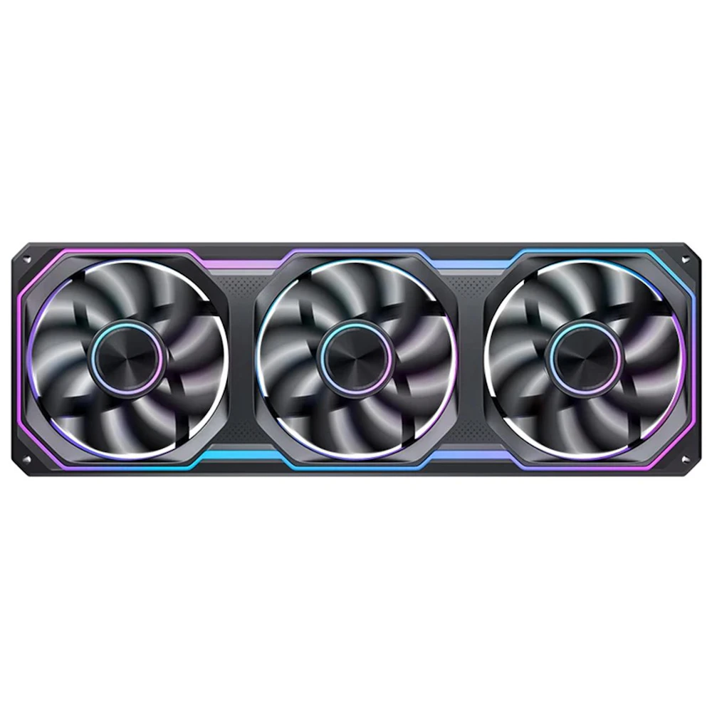 A large main feature product image of Jonsbo XA-360 ARGB 360mm PWM Triple Block Fan (Black)