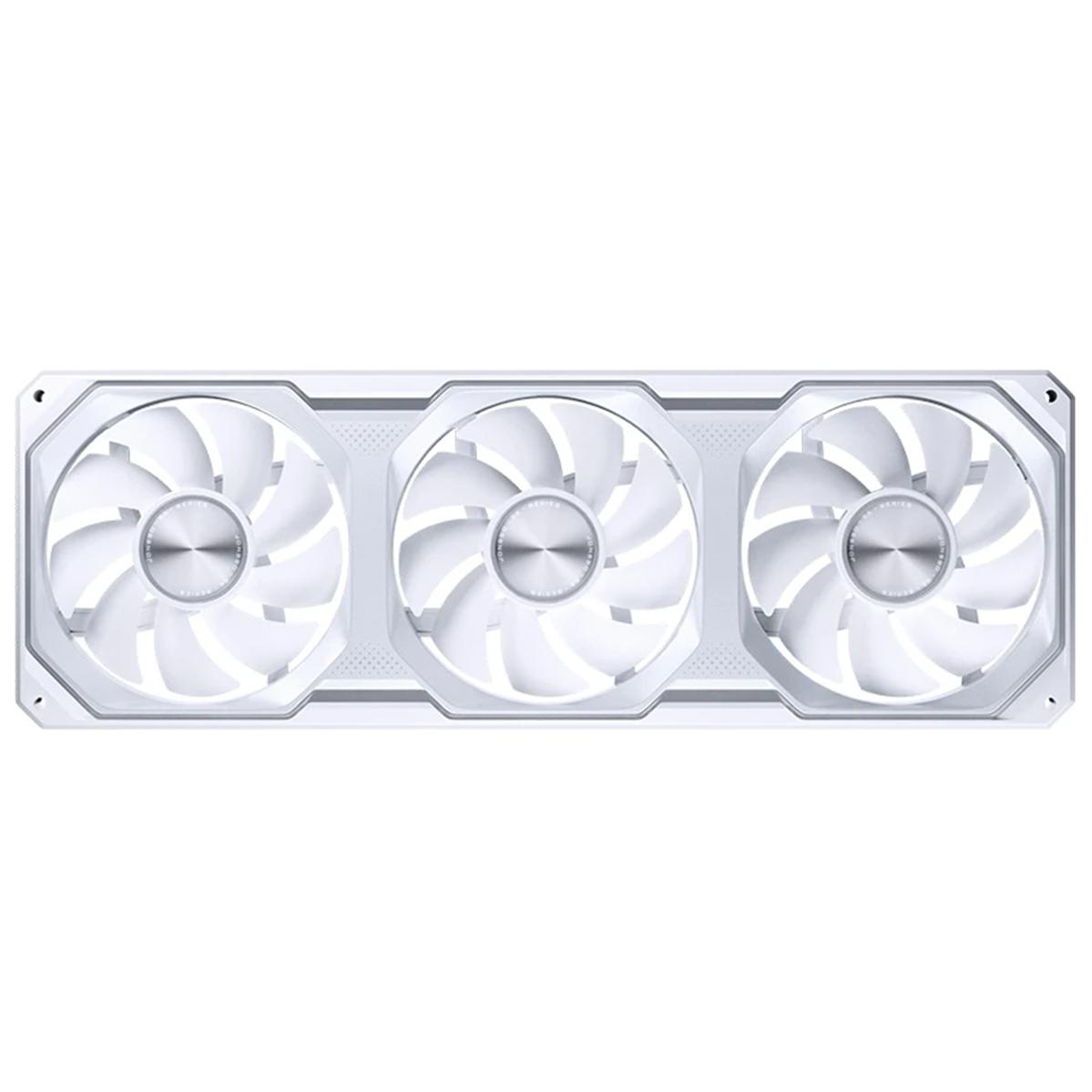A large main feature product image of Jonsbo XA-360 ARGB 360mm PWM Triple Block Fan (White)