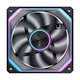 A small tile product image of Jonsbo XA-120 ARGB 120mm PWM Single Block Fan (Black)