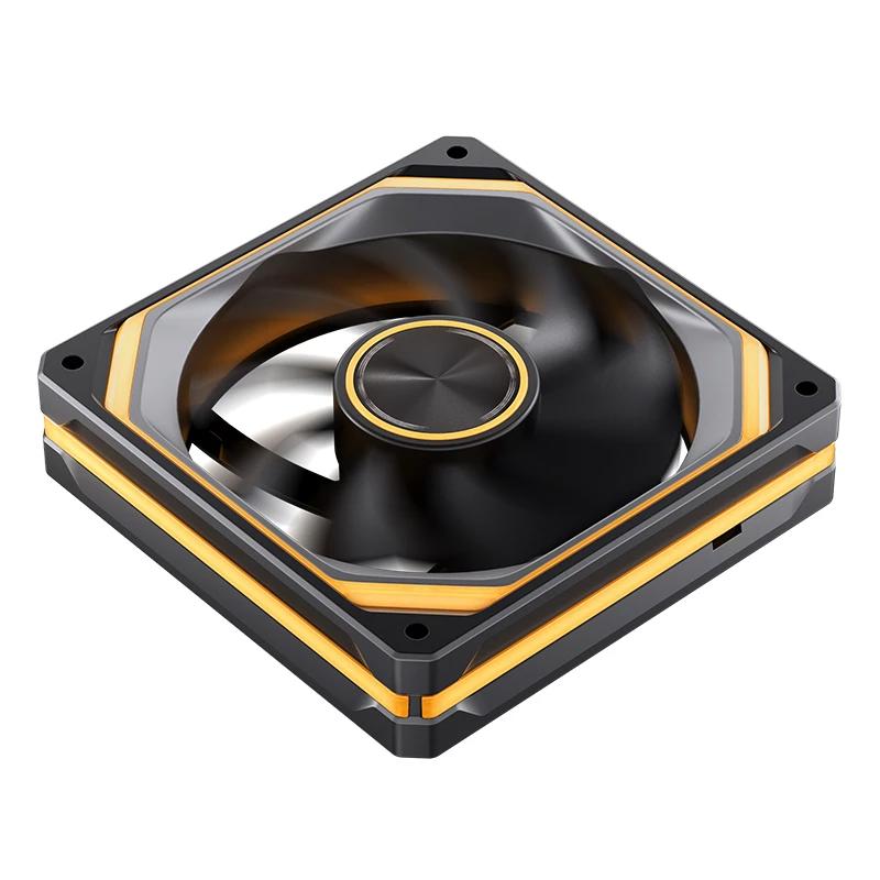 A large main feature product image of Jonsbo XA-120 ARGB 120mm PWM Single Block Fan (Black)