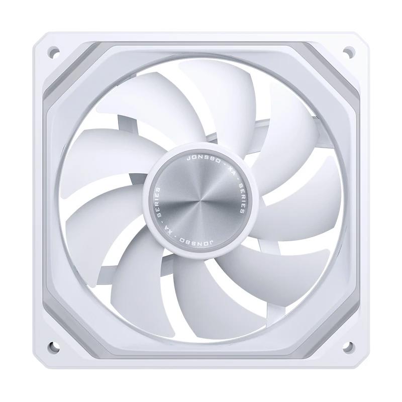 A large main feature product image of Jonsbo XA-120 ARGB 120mm PWM Single Block Fan (White)