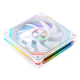 A small tile product image of Jonsbo XA-120 ARGB 120mm PWM Single Block Fan (White)