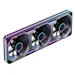 A product image of Jonsbo XA-360 ARGB 360mm PWM Reverse Blade Triple Block Fan (Black)