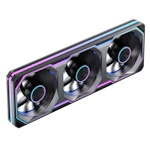 A small tile product image of Jonsbo XA-360 ARGB 360mm PWM Reverse Blade Triple Block Fan (Black)