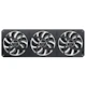 A small tile product image of Jonsbo XA-360 ARGB 360mm PWM Reverse Blade Triple Block Fan (Black)