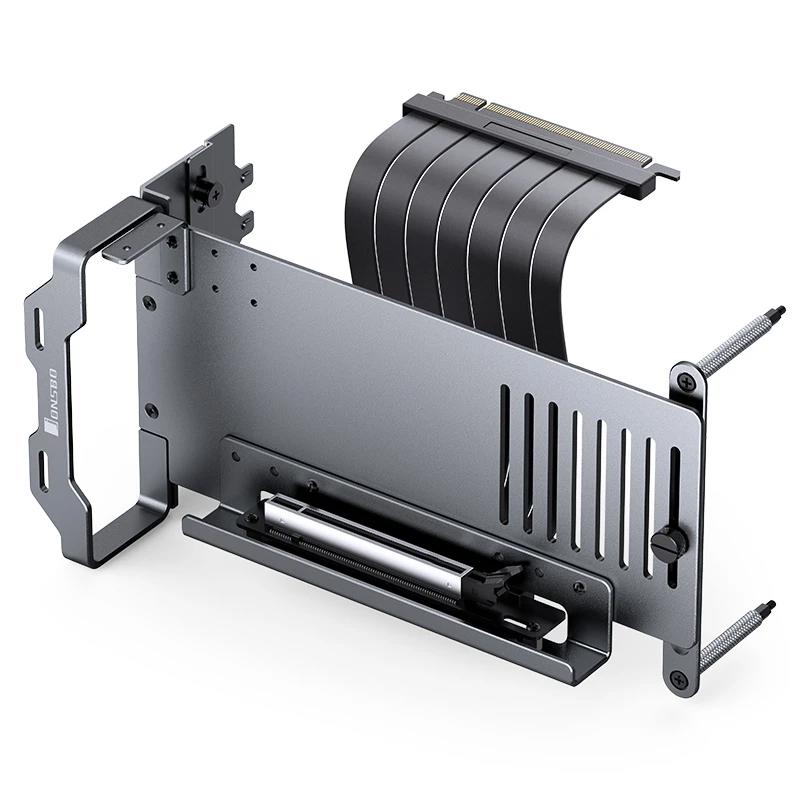 A large main feature product image of Jonsbo A50 PCIe 5.0 Vertical GPU Kit (Grey)