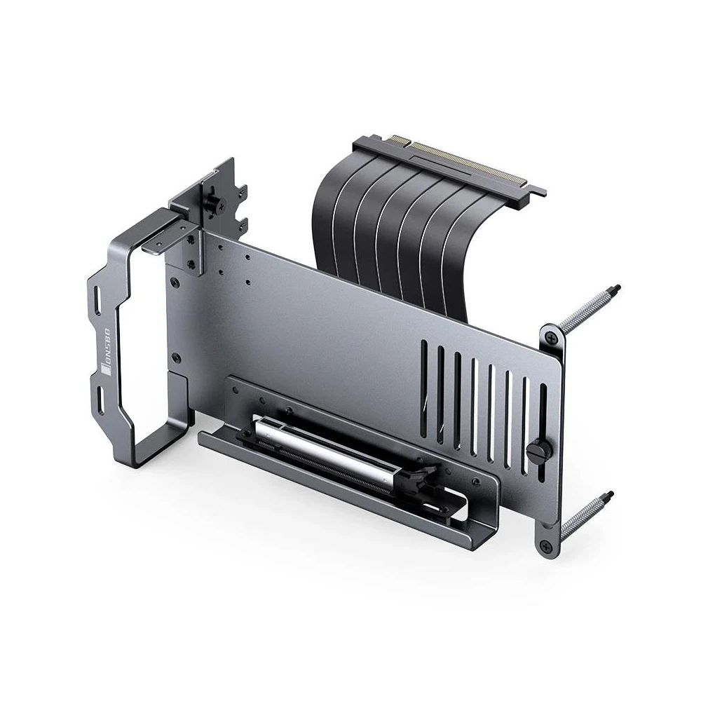 A large main feature product image of Jonsbo A50 PCIe 5.0 Vertical GPU Kit (Grey)