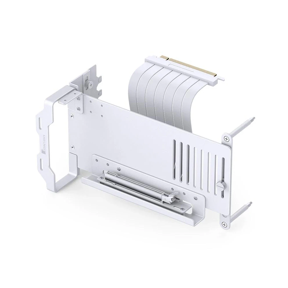 A large main feature product image of Jonsbo A50 PCIe 5.0 Vertical GPU Kit (White)