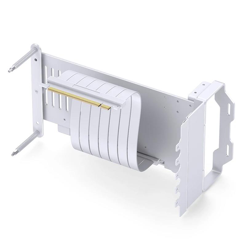 A large main feature product image of Jonsbo A50 PCIe 5.0 Vertical GPU Kit (White)