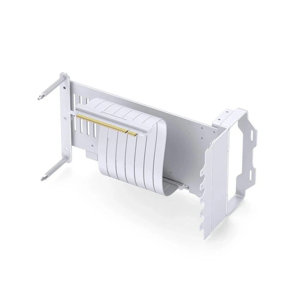A large main feature product image of Jonsbo A50 PCIe 5.0 Vertical GPU Kit (White)