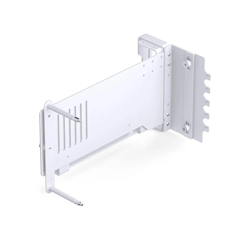 A large main feature product image of Jonsbo A50 PCIe 5.0 Vertical GPU Kit (White)