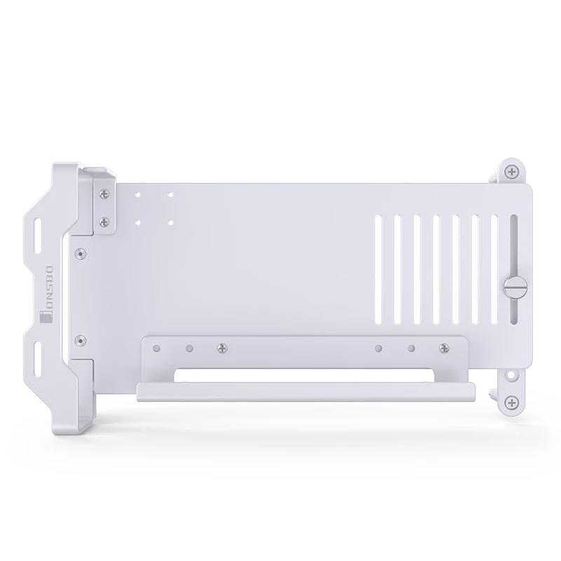 A large main feature product image of Jonsbo A50 PCIe 5.0 Vertical GPU Kit (White)