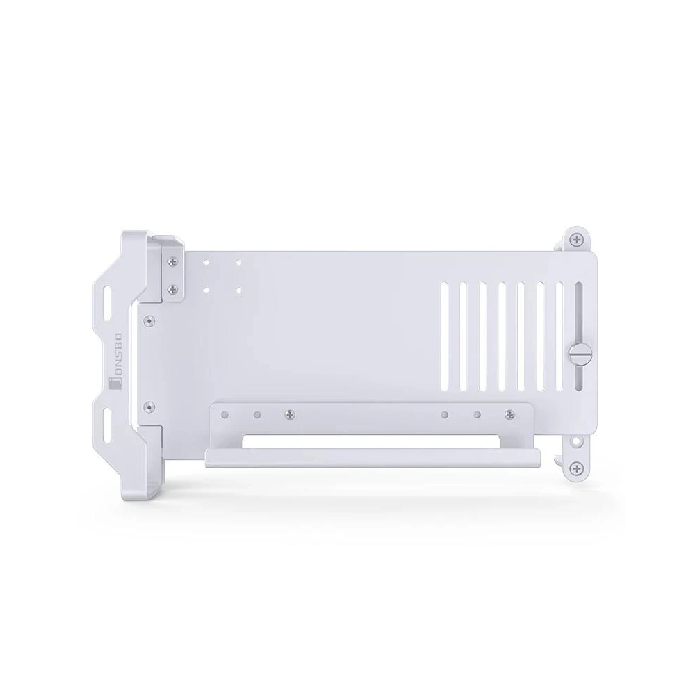 A large main feature product image of Jonsbo A50 PCIe 5.0 Vertical GPU Kit (White)