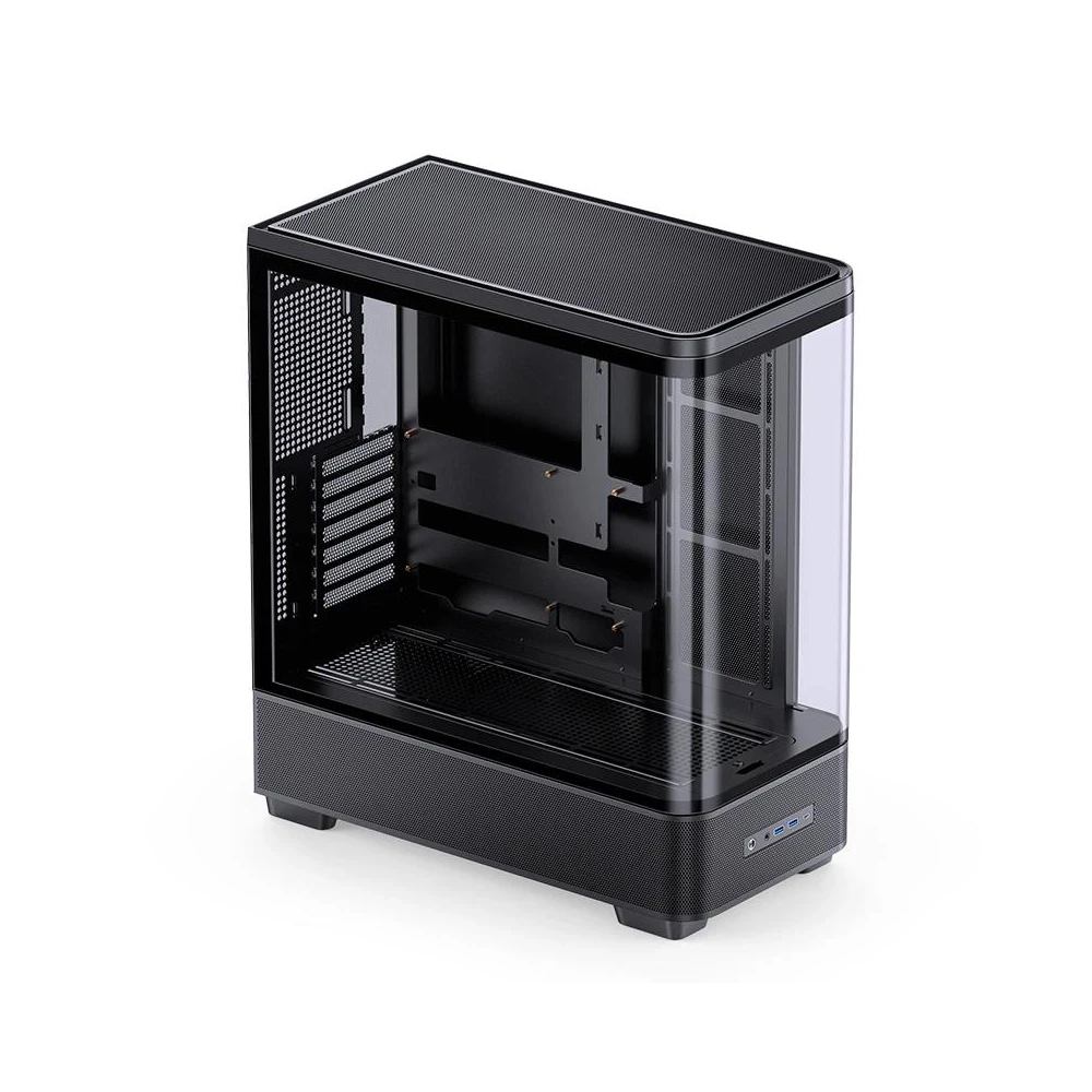 A large main feature product image of Jonsbo TK-5 ATX Case (Black)