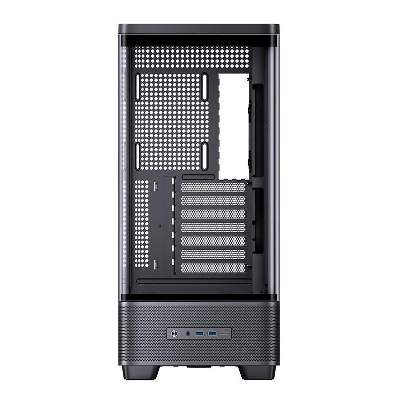 A large main feature product image of Jonsbo TK-5 ATX Case (Black)