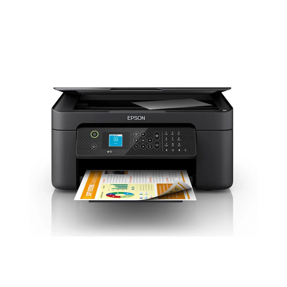 A large main feature product image of Epson WorkForce WF-2910 Inkjet Multifunction Printer