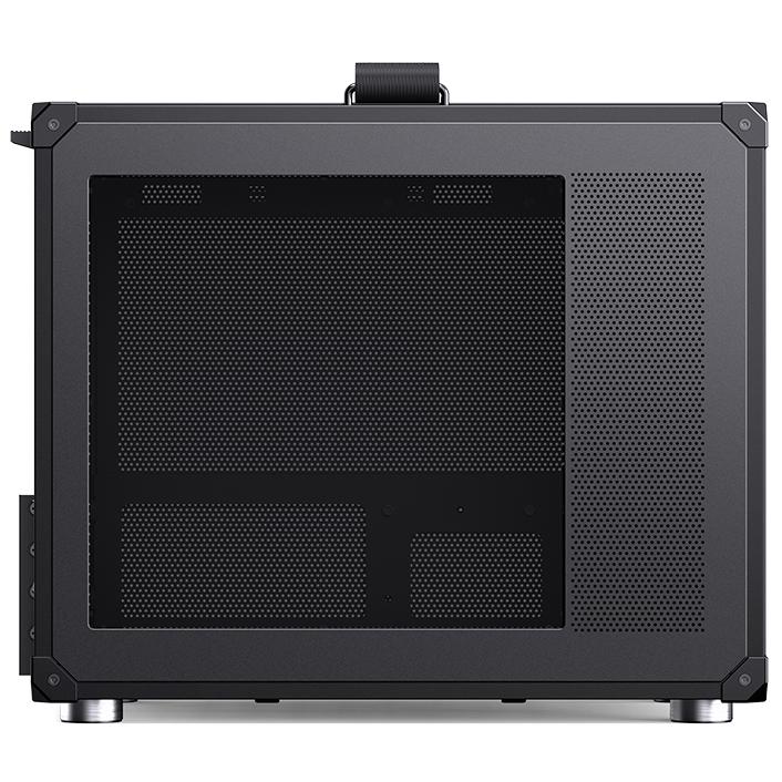 A large main feature product image of EX-DEMO Jonsbo C6 Max SFF 20L mATX Case (Black)