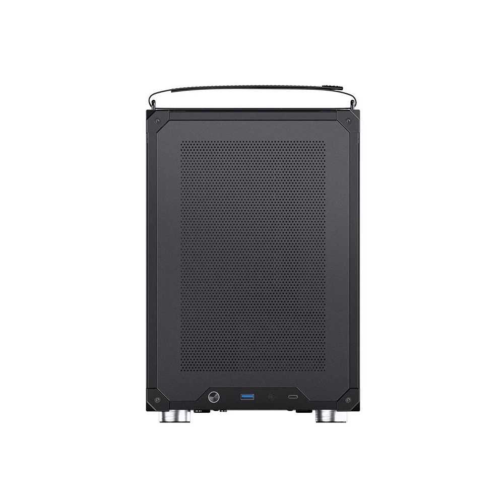 A large main feature product image of EX-DEMO Jonsbo C6 Max SFF 20L mATX Case (Black)