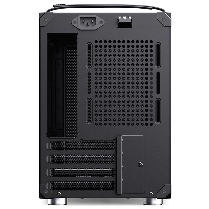 A large main feature product image of EX-DEMO Jonsbo C6 Max SFF 20L mATX Case (Black)