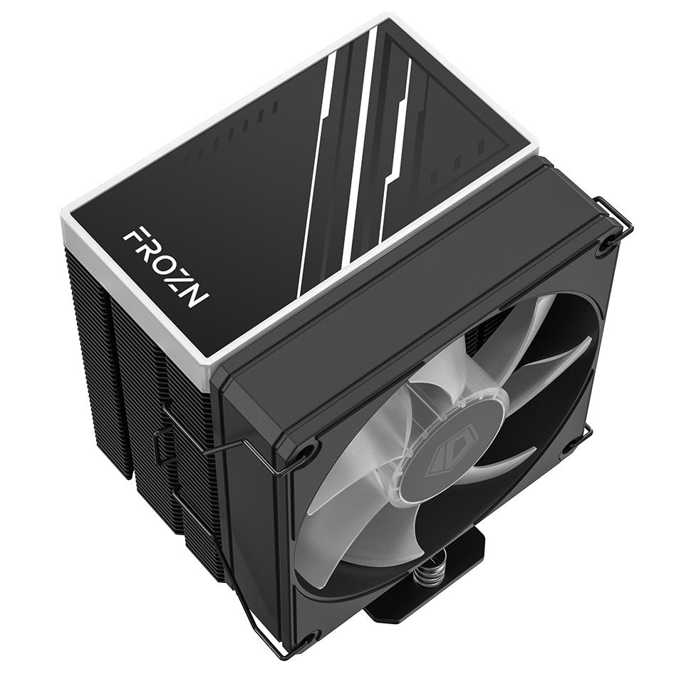A large main feature product image of ID-COOLING FROZN A400 ARGB 92mm CPU Cooler
