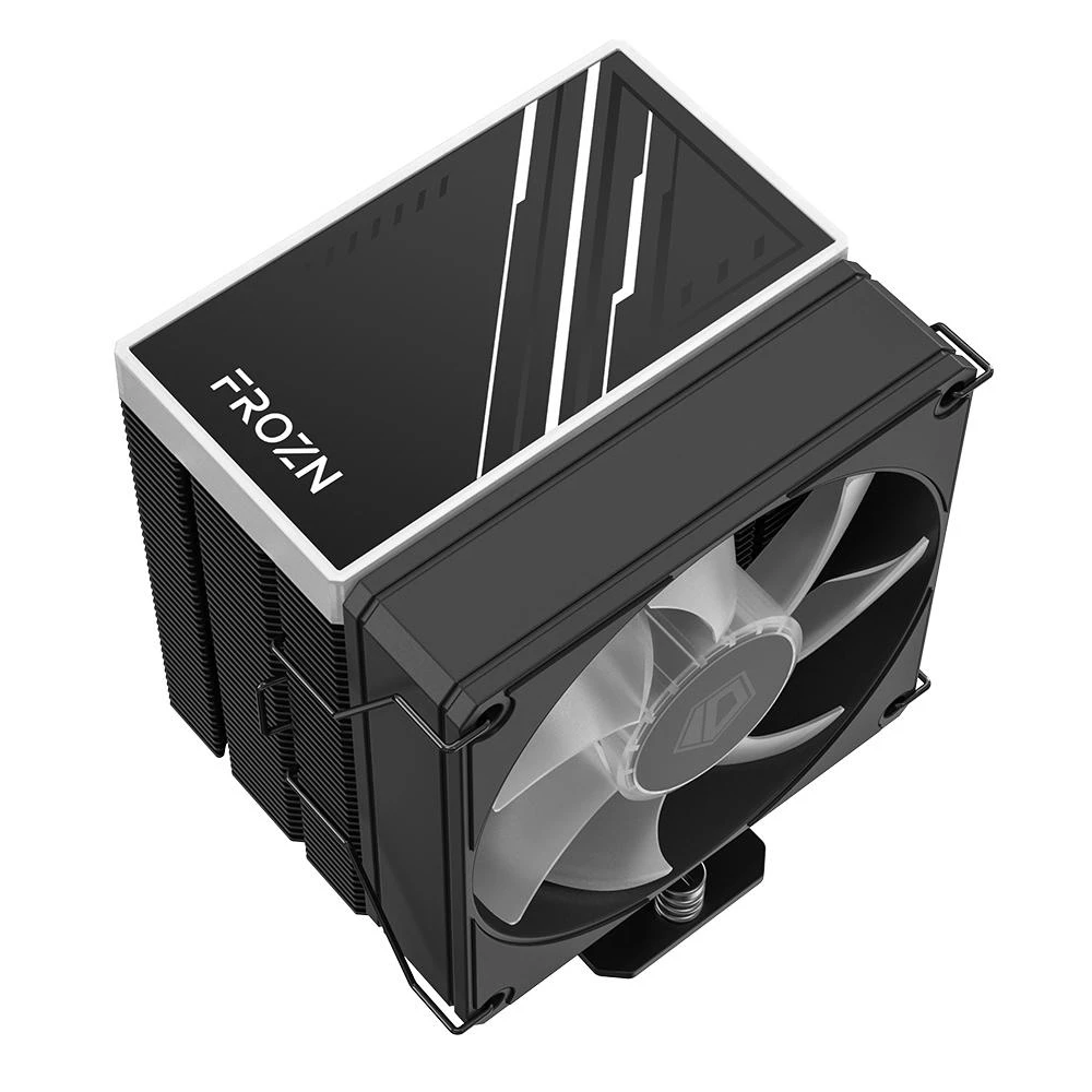 A large main feature product image of ID-COOLING FROZN A400 ARGB 92mm CPU Cooler