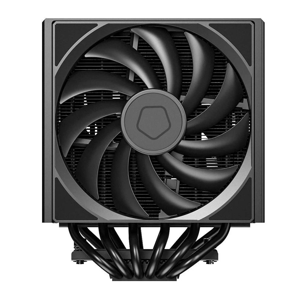 A large main feature product image of ID-COOLING FROZN A620 SLK Compact Dual-Tower CPU Cooler