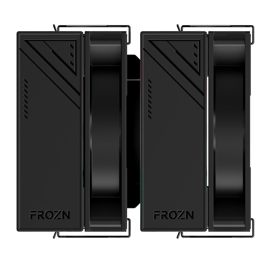 A large main feature product image of ID-COOLING FROZN A620 PRO XE ARGB Dual-Tower CPU Cooler (Black)
