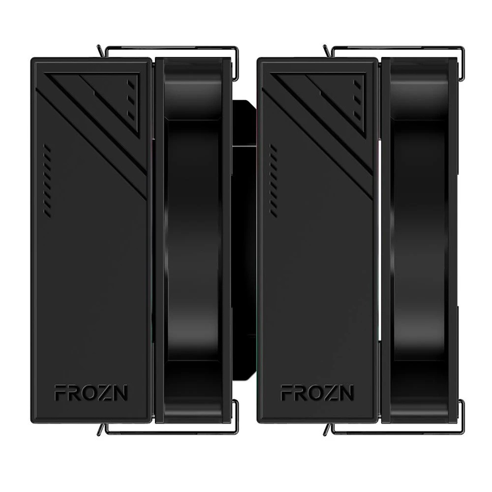 A large main feature product image of ID-COOLING FROZN A620 PRO XE ARGB Dual-Tower CPU Cooler (Black)