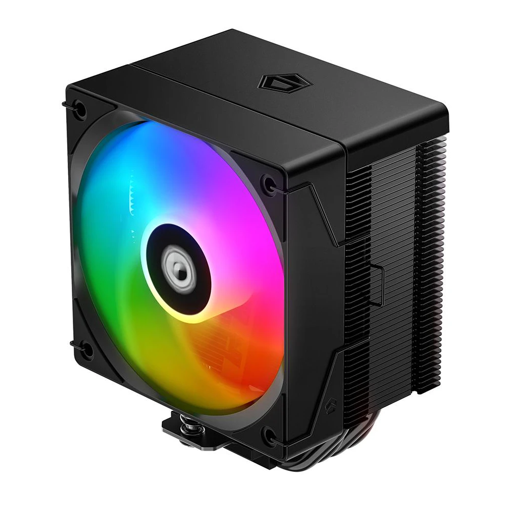 A large main feature product image of ID-COOLING SE-904-XT ARGB CPU Cooler