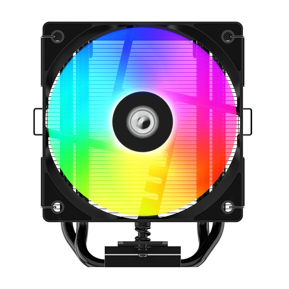 A large main feature product image of ID-COOLING SE-904-XT ARGB CPU Cooler