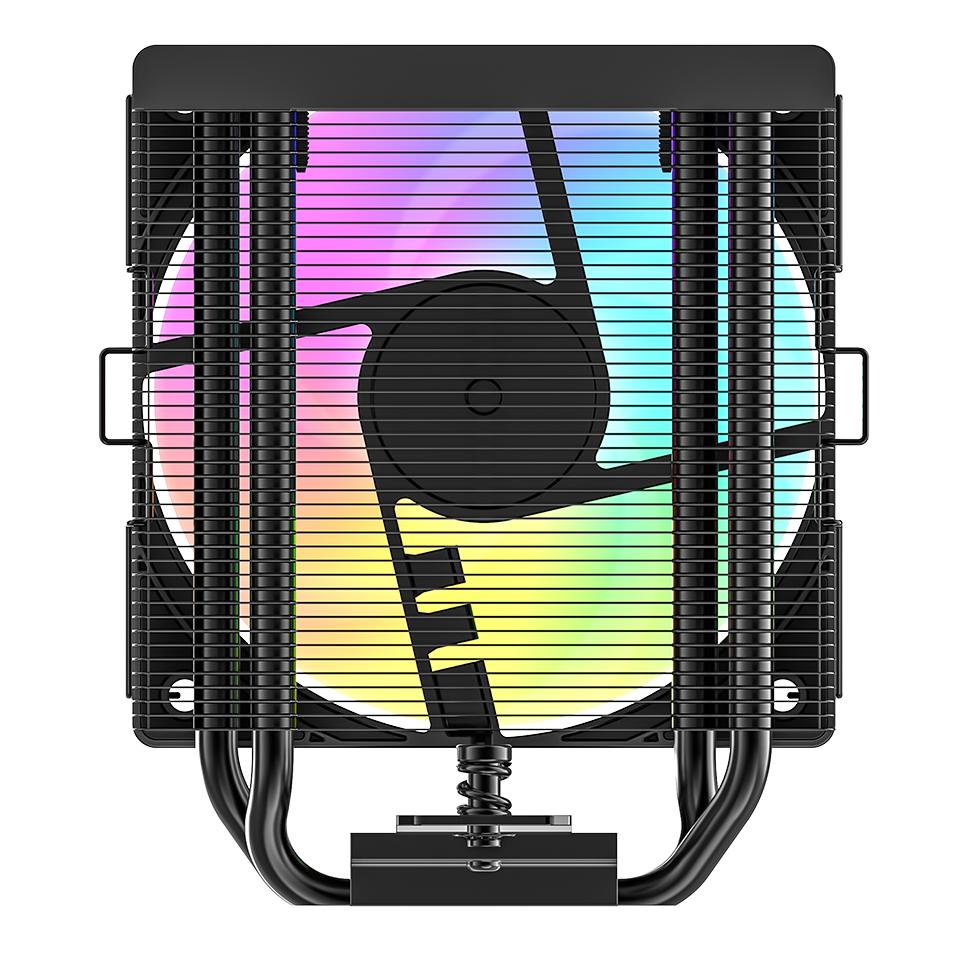 A large main feature product image of ID-COOLING SE-904-XT ARGB CPU Cooler