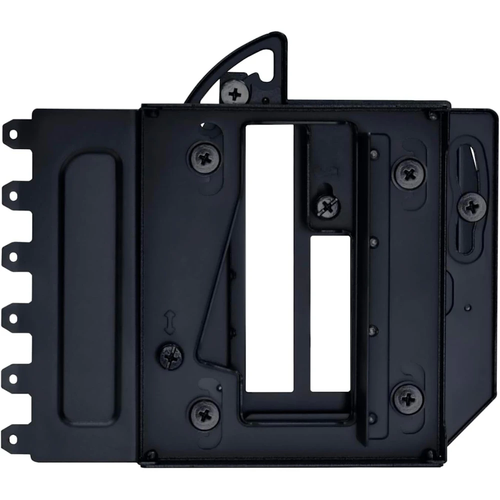 A large main feature product image of Lian Li Universal 4-Slot Vertical GPU Kit with PCIe 5.0 Riser (Black)