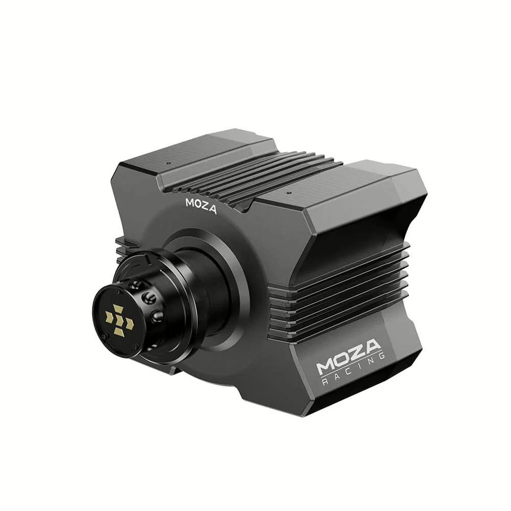 A large main feature product image of MOZA R5 Pro Racing Bundle PC