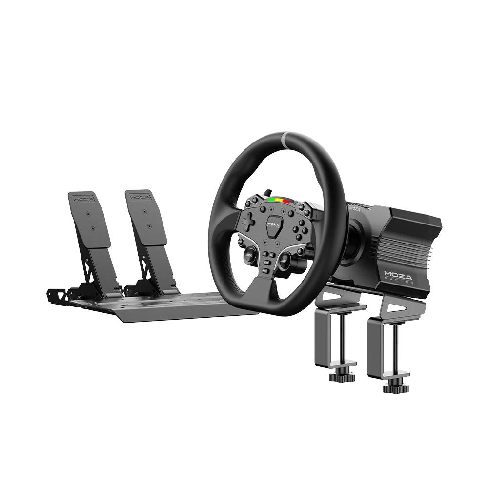 A large main feature product image of MOZA R5 Pro Racing Bundle PC