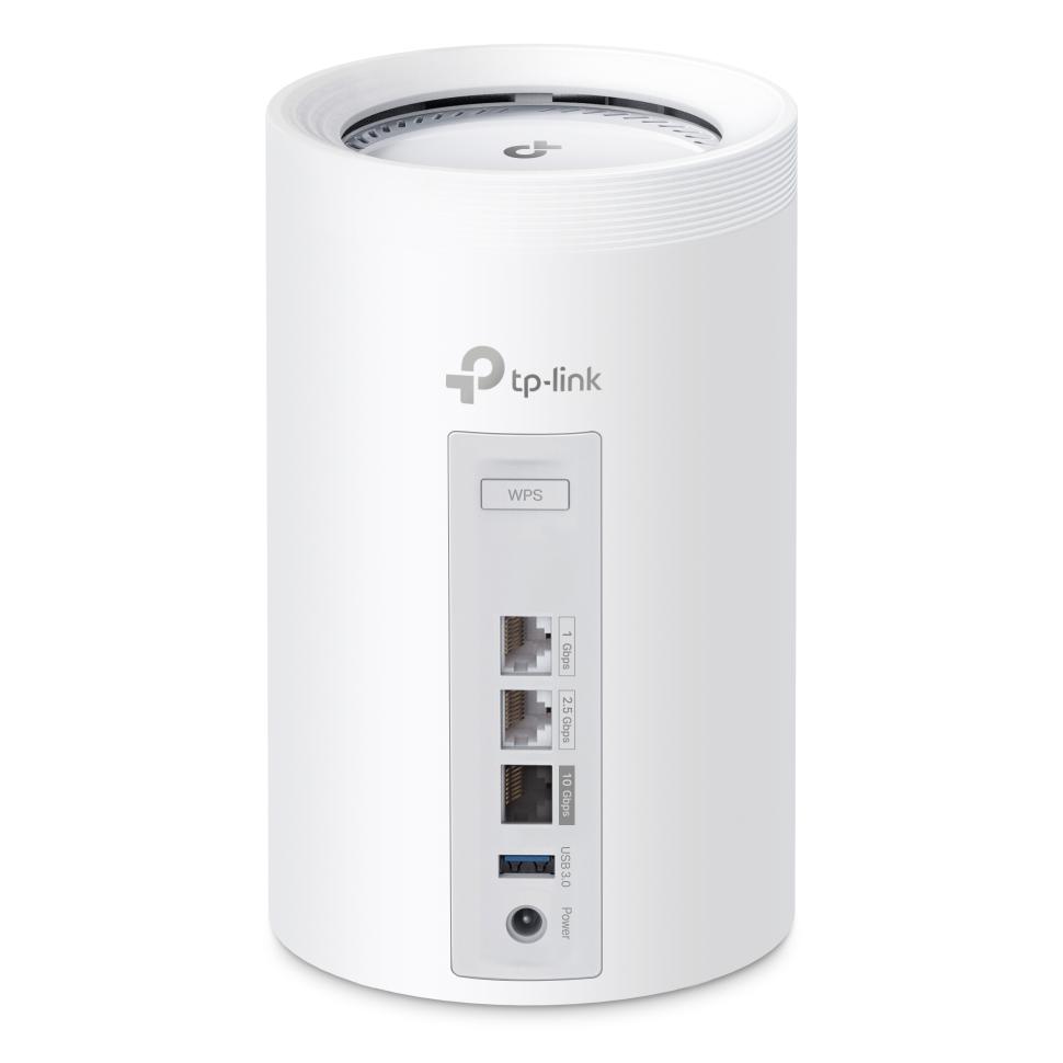 A large main feature product image of TP-Link Deco BE68 Wi-Fi 7 Whole Home Mesh System (3-pack)