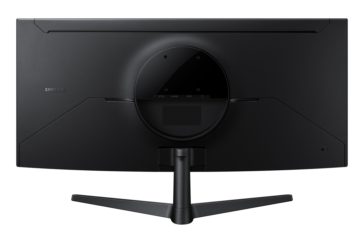 A large main feature product image of Samsung ViewFinity S5 S55GH - 34" Curved 1440p Ultrawide 120Hz VA Monitor