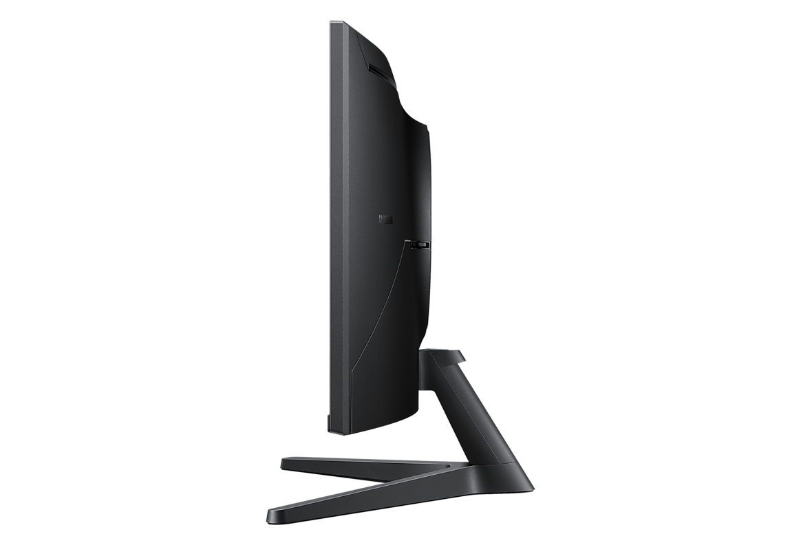 A large main feature product image of Samsung ViewFinity S5 S55GH - 34" Curved 1440p Ultrawide 120Hz VA Monitor