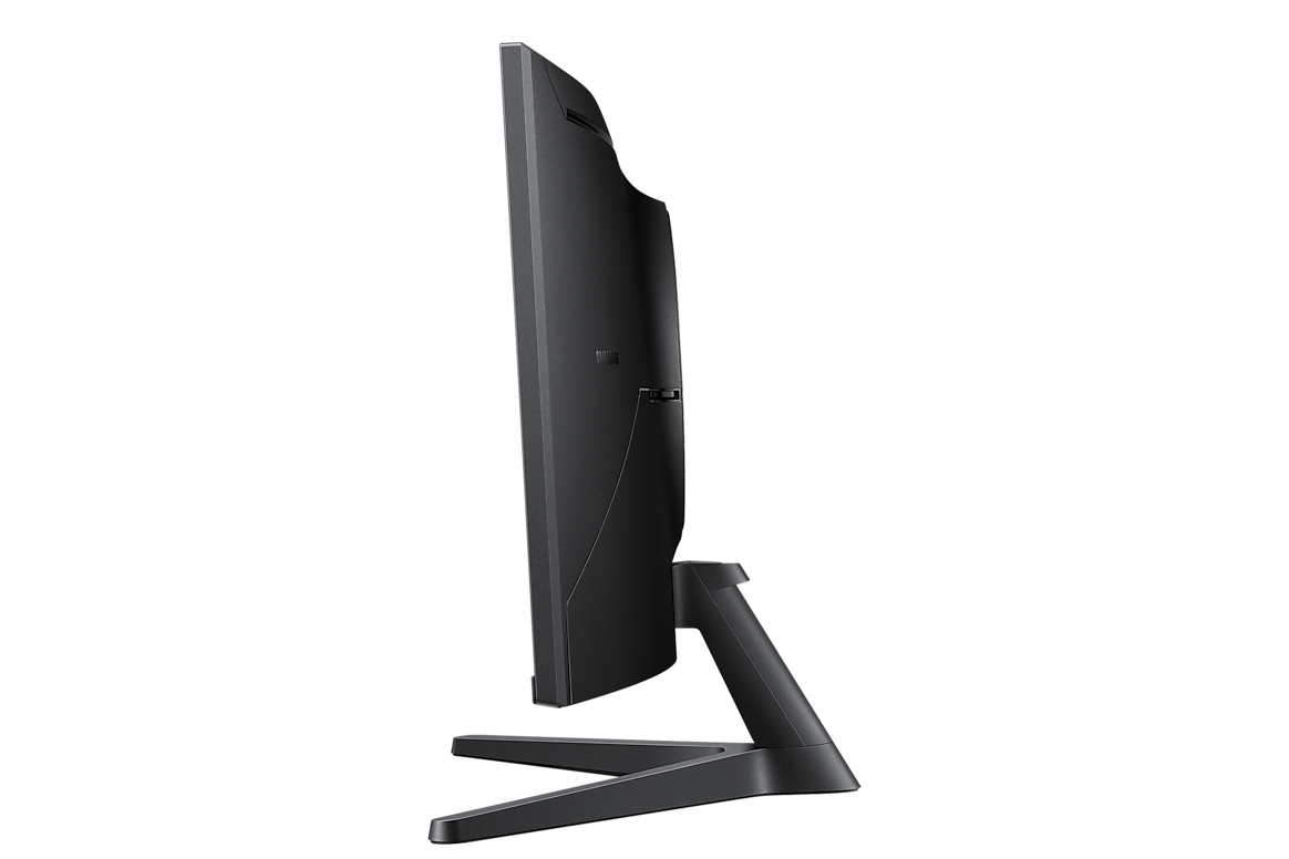 A large main feature product image of Samsung ViewFinity S5 S55GH - 34" Curved 1440p Ultrawide 120Hz VA Monitor