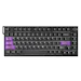 A product image of YUNZII RT75 PRO Dual-8K Rapid Trigger Wireless Gaming Magnetic Keyboard (Black) (Outemu Magnetic Red Switch)