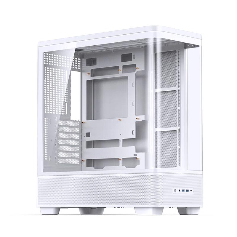 A large main feature product image of Jonsbo TK-5 Mid Tower Case (White)